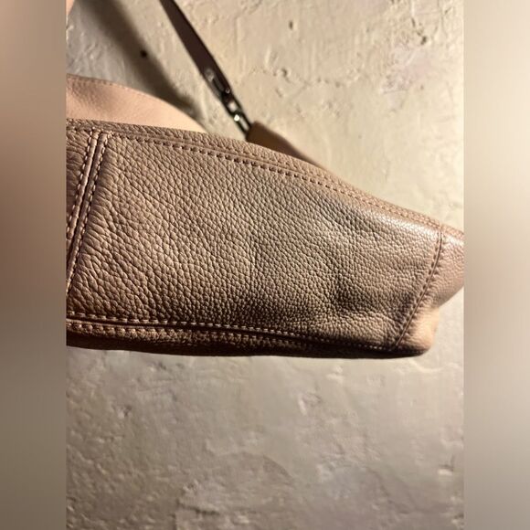 Michael Kors Fulton Medium Shoulder Handbag Ballet Pink Leather - Picture 7 of 15